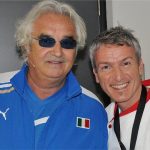 Umberto Napolitano mit Flavio Briatore