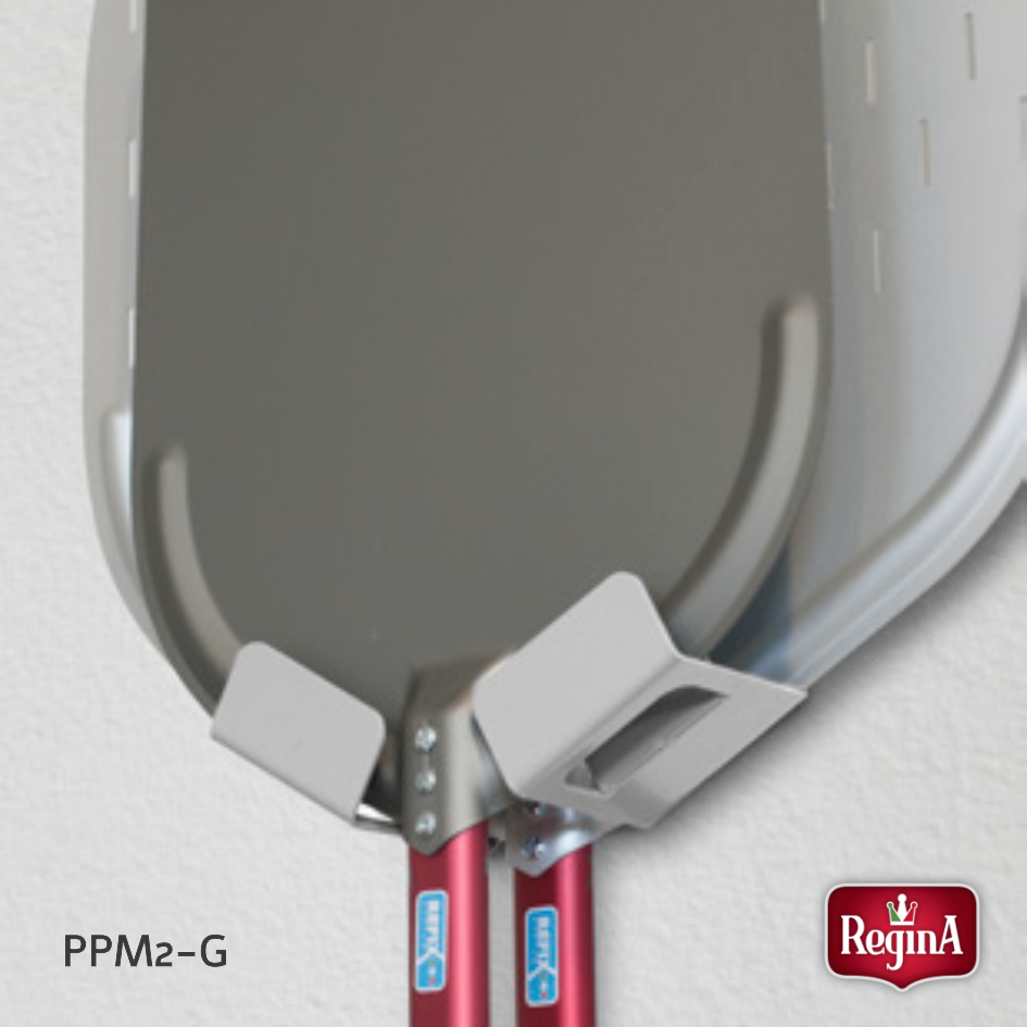 Regina Wandhalterung für 2 Pizzaschaufeln Modell PPM2-G