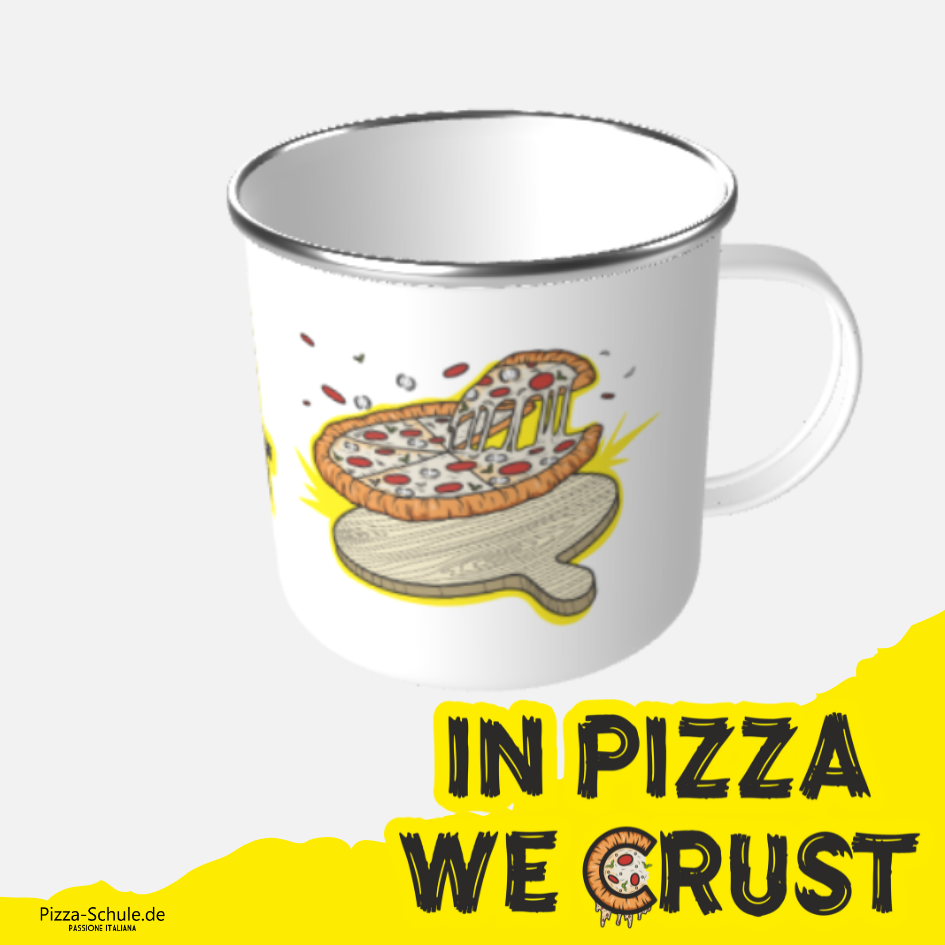 IN PIZZA WE CRUST - Tasse pizza