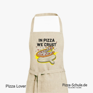 In Pizza we Crust Apron for Pizza Lovers