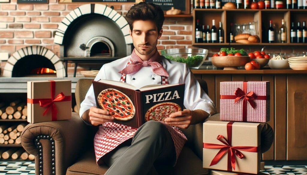 Geschenk Pizzabuch