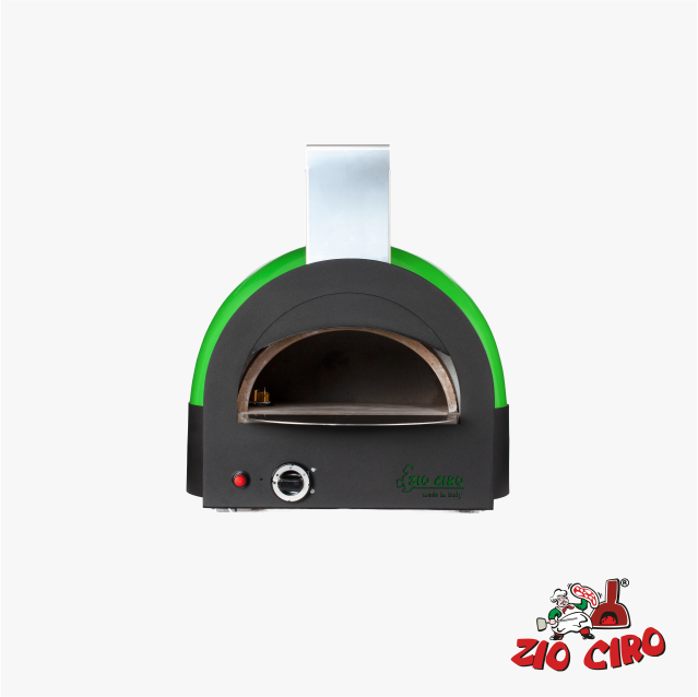 Zio Ciro Subito Cotto 45 Gas-Pizzaofen aus Schamotte mit Kuppel