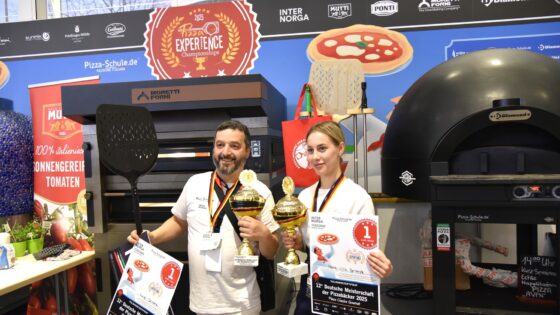 Gewinner der 12. Deutsche Meisterschaft der Pizzabäcker 2025 0 Gewinner der 12. Deutsche Meisterschaft der Pizzabäcker 2025