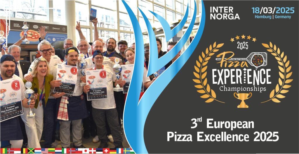 Gewinner der 3 European Pizza Excellence 2025