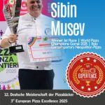 Juror der Pizza-Meisterschaft Giuria Musev