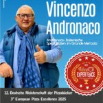 Juror der Pizza-Meisterschaft Vincenzo Andronaco