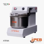 PEB Machinery Atena Spiral-knetmaschine für Pizza 6 kg Weiß PEB Machinery Atena Spiral-knetmaschine für Pizza 6 kg Weiß