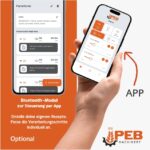 Teig- und Rezeptmanagement-App Spiralknetmaschine PEB Machinery Atena Digital