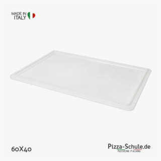 Deckel für Pizzaballenbox 60 x 40 cm Weiss