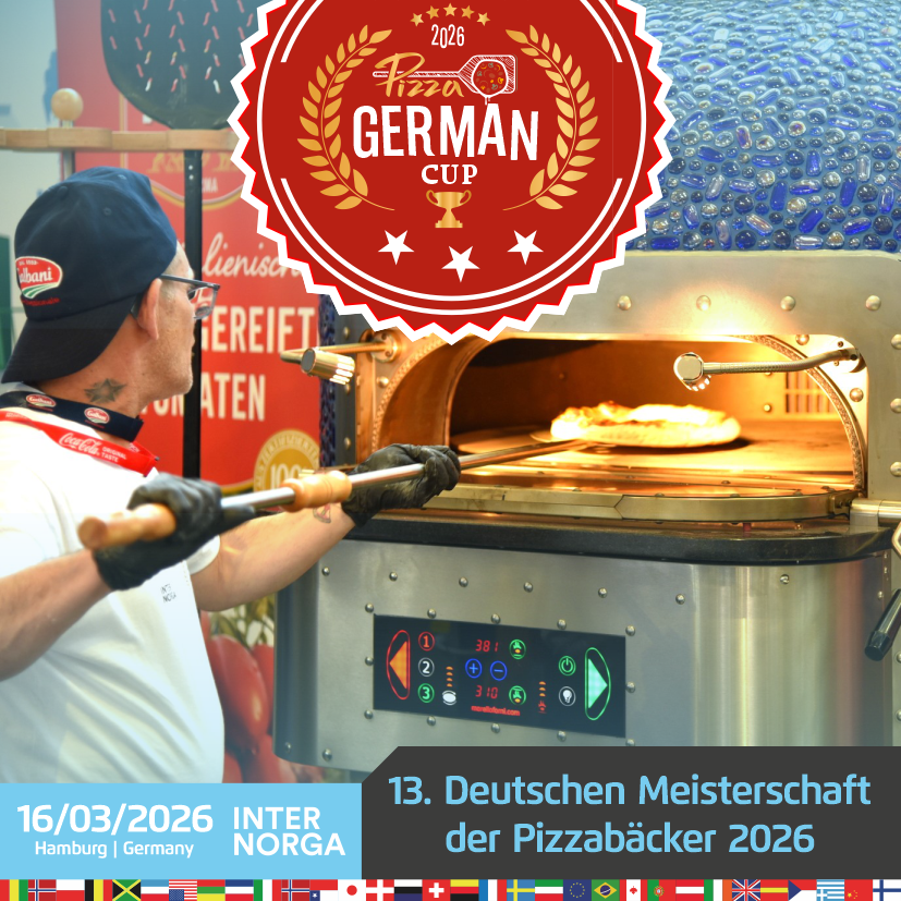 Anmeldung Deutschen Meisterschaft der Pizzabäcker 2026 - Pizza German Cup 2026