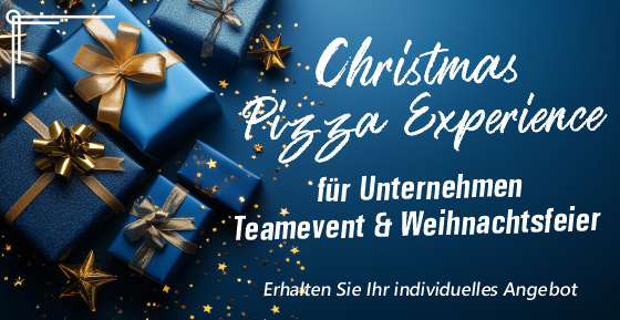 Christmas Pizza Experience für Unternehmen Teamevent - Weihnachtsfeier bei Pizza-Schule Veitsbronn