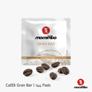 Gran Bar Kaffeepads Light Roast Drago Mocambo Milder ausgewogener Espresso für ESE-Maschinen