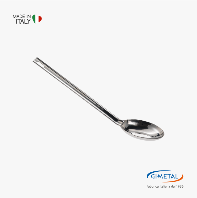 Gi.Metal Pizzalöffel Edelstahl 53 g für Pizzasauce AC-CU1