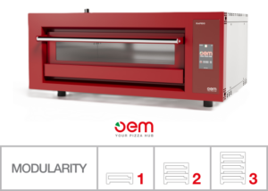 Modularity OEM RAPIDO C64 TOUCH Professioneller elektrischer Pizzaofen 400 grad Modularity OEM RAPIDO C64 TOUCH Professioneller elektrischer Pizzaofen 400 grad