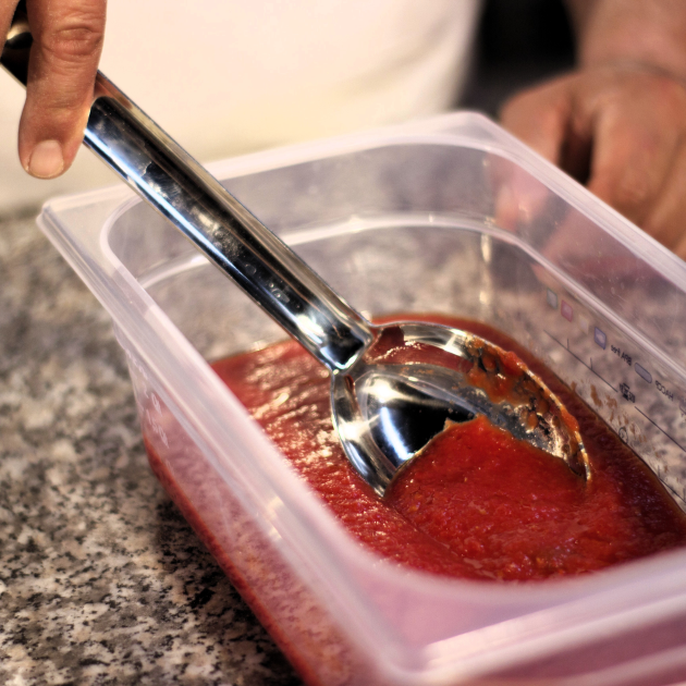 Pizzasauce Dosierlöffel GiMetal 53 g AC-CU1