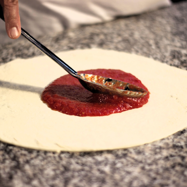 Saucenlöffel für Pizza GiMetal Edelstahl AC-CU1